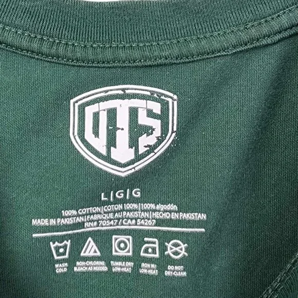 OTS Green Bay Packers football vintage T-shirt, size large - Picture 3 of 6